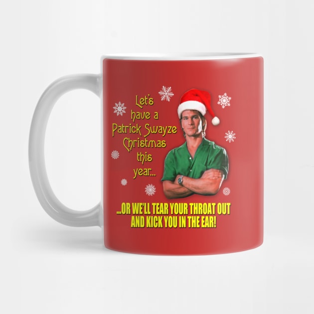 Patrick Swayze Christmas by MSTees